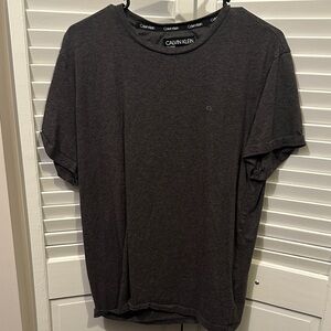 Calvin Klein Men's Dark Gray Tee